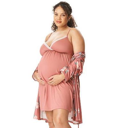 Maternity Motherhood® Robe & Chemise Set