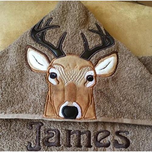 DEER Hooded Towel - BUCK or DOE