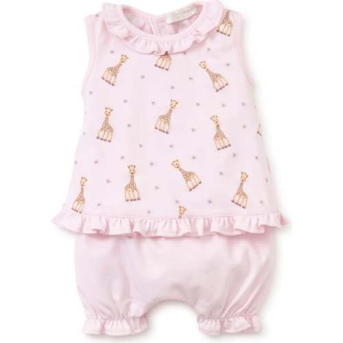 Sophie La Girafe Sunsuit, Pink - Kissy Kissy | Maisonette