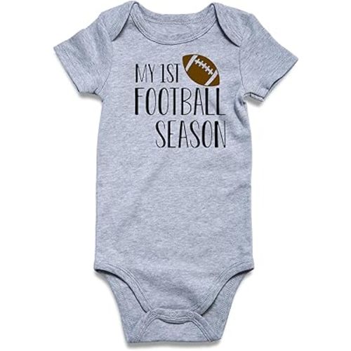 RAISEVERN Baby Boys Girls Clothes Infant Romper Newborn Bodysuits Funny Outfit 0-12 Months
