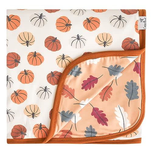 Copper Pearl Three-Layer Baby Blanket: Soft Quilt for Boys and Girls | Breathable, Cozy Toddler Blanket | 46x46 Premium Polyester/Rayon | Karver