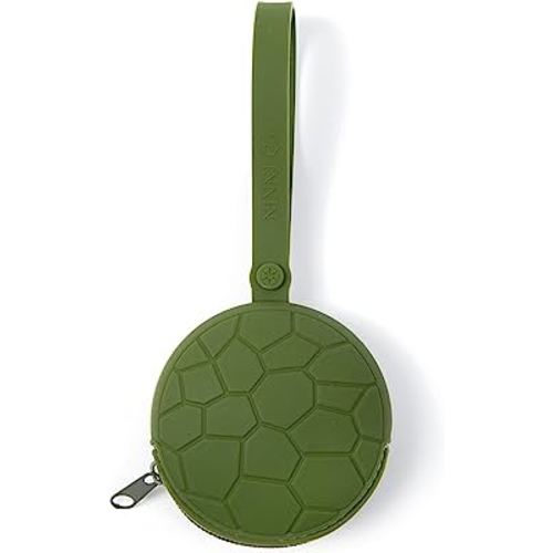 Ninni Co. Pacifier case – BPA Free Newborn Pacifier Holder – Travel Baby Pacifiers Silicone Pouch – Silicone Pacifier Storage case – Pacifier Accessories for Boys and Girls – 3’’ x 1.6 inch