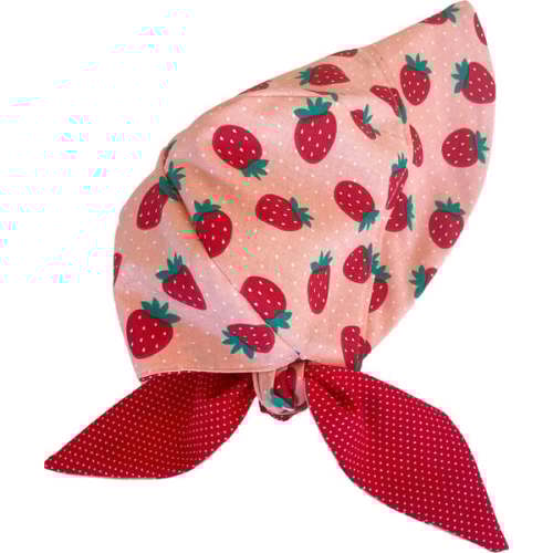 Sun Bonnet, Strawberries on Pink - Oweee Baby | Maisonette