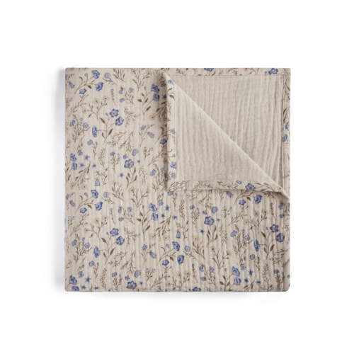 Garbo & Friends Muslin Swaddle Blanket - Flora Oat