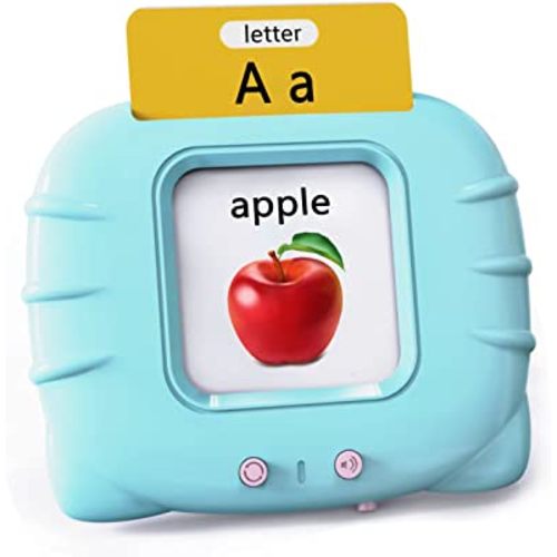 Lapare Audible Learning Toy with Music for Toddler Age 1 2 3 4 5, 520 Sight Words Flash Cards Kindergarten Toy for Boys to Learn Alphabet Number Color Shapes and More