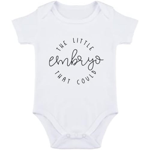 IVF Bodysuit for Babies Pregnancy Announcement Baby Bodysuit The Little Embryo That Could Baby Bodysuit Infant