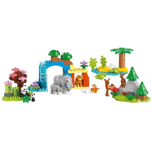 3in1 Wild Animal Families 10446 | DUPLO® | Buy online at the Official LEGO® Shop US