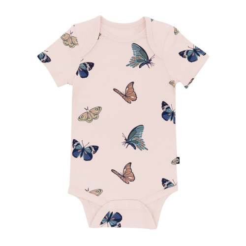 Bodysuit in Blush Butterfly (0-3M)
