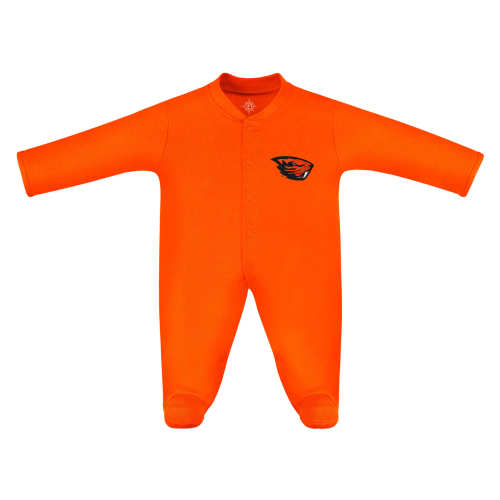 Oregon State Beavers Footed Romper | College Baby