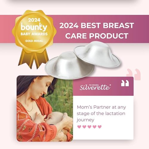 SILVERETTE Silver Nursing Cups, XL