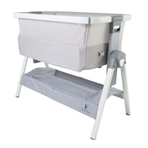California Dreaming Bedside Bassinet - Grey