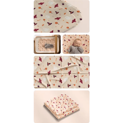 Printed Fitted Sheet | Cradlewise