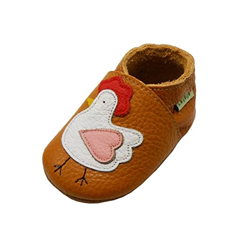 SAYOYO Baby Shoes Soft Leather Sole Infant Toddler Prewalker Shoes