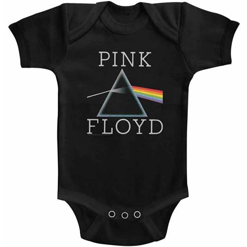 Pink Floyd Baby Bodysuit One Piece- Officially Licensed Darkside of the Moon Merch - New Baby Music/Band Gift