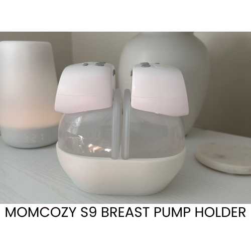 3D Printed Momcozy S9 Breast Pump Holder: Nightstand & Fridge Storage