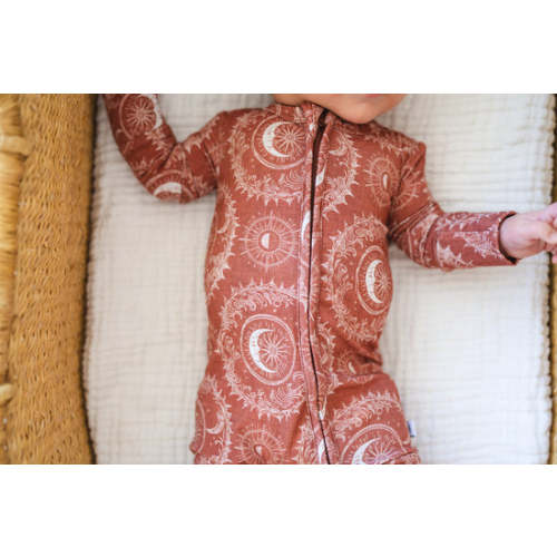 Zippy Pj - Rust Moon - Luxe Bamboo