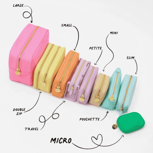 Nylon Travel Pouch Zip Bag | Stoney Clover Lane