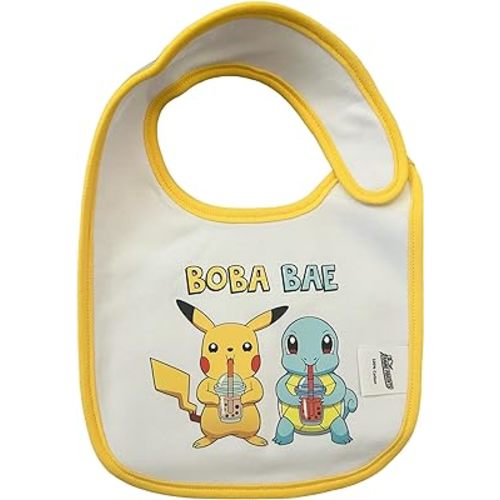 Anime Baby Bibs, 1PC Cotton Baby Bibs for Drooling and Teething, Unisex Baby Drool Bib for Boys Girls, Gift for Anime Lovers