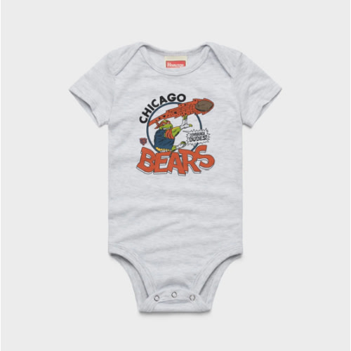 TMNT Michelangelo x Chicago Bears Baby One Piece | NFL Baby One Piece – HOMAGE