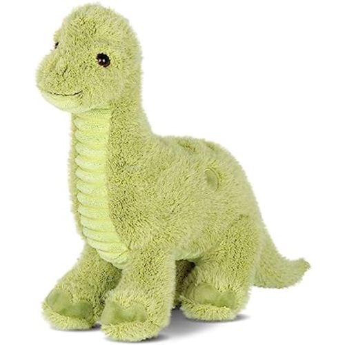 Bearington Denny Plush Brontosaurus Dinosaur Stuffed Animal, 11.5 Inch