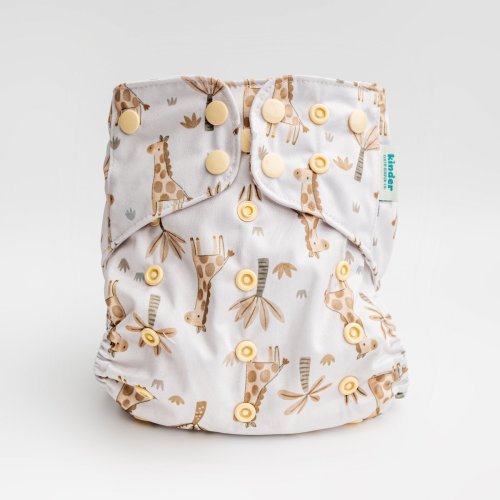 Tall Tales | One-Size Pocket Cloth Diaper with Giraffes | Kinder – Kinder Cloth Diaper Co.