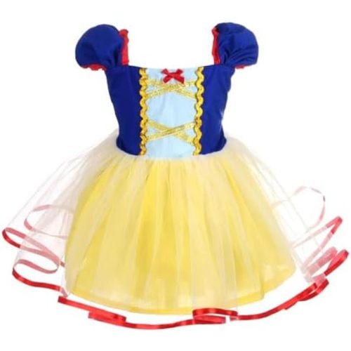 Dressy Daisy Princess Costumes Birthday Fancy Halloween Xmas Party Dresses Up for Baby Little Toddler Girls