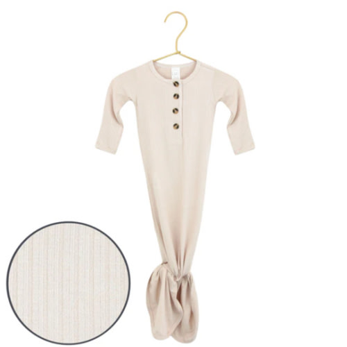 Cove Ribbed Knotted Gown – Lou Lou & Company