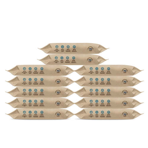 Terra Gentle Bamboo Baby Wipes-Pure NZ Water (12 Pack) Bundle