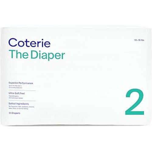 Coterie Size 2 Diaper, 31 Ct-L8