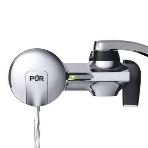 PUR Filtration PLUS Faucet Horizontal Mount Water Filtration System Chrome PFM400H: Best Sink Filter, Lead & Mercury Removal, Easy Install