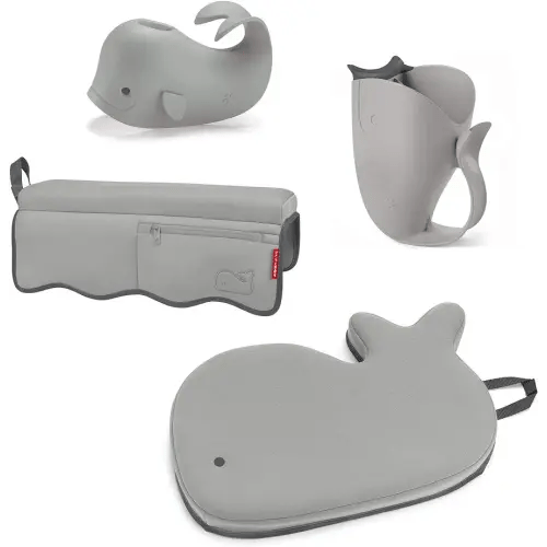Skip Hop MOBY Baby Bath Essentials Set Grey