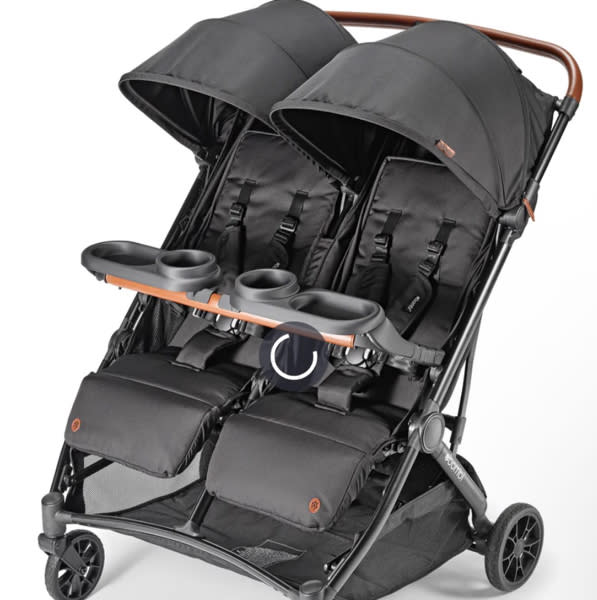 Attachable Double Stroller Snack Tray | Bombi Gear