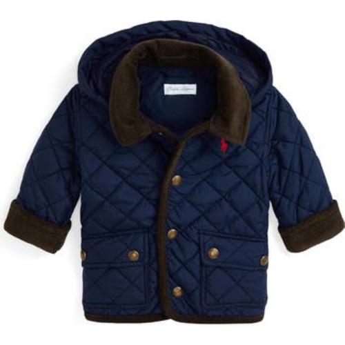 Water Repellent Quilted Barn Jacket, 12M