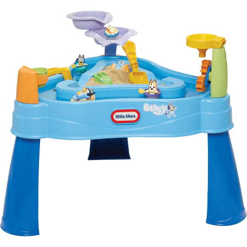 Little Tikes Bluey Water Table with 6 Accessories, Bluey Active Play, for Boys and Girls Ages 1-6