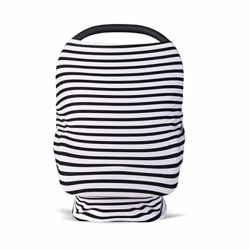Baby Car Seat Covers for Newborns, Extra Soft and Stretchy Nursing Covers for Moms