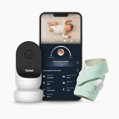 Owlet Dream Duo with 2nd Generation Cam - Mint