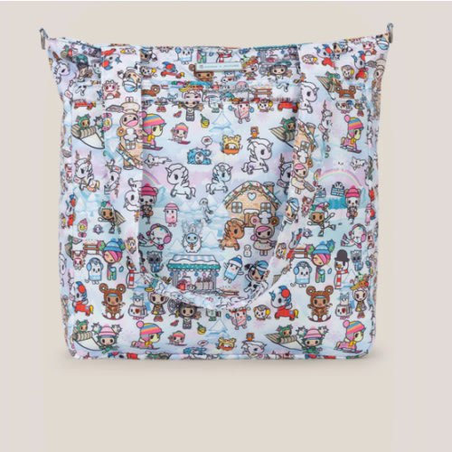 tokidoki Snow Day Be Light Diaper Bag Tote — Ice Blue – JuJuBe
