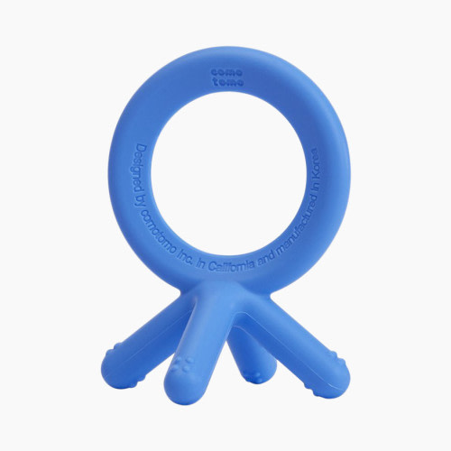Comotomo Silicone Baby Teether - Blue