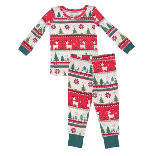 Bamboo Loungewear - Reindeer Fair Isle