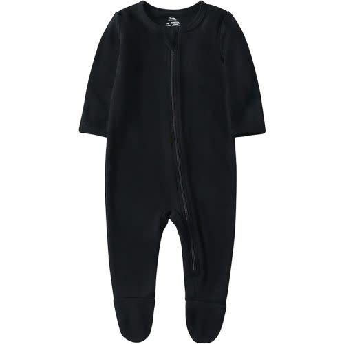 O2 BABY Baby Boys Girls Organic Cotton Zip-Front Sleeper Pajamas, Footed Sleep 'n Play