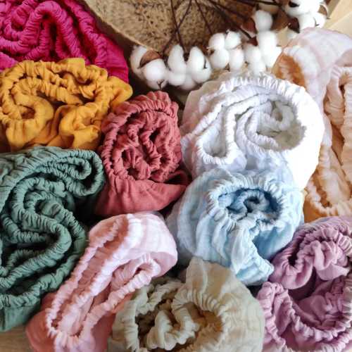 Muslin Sheets for Stokke Mini Sleepi V3 Crib