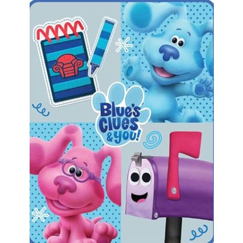 Blues Clues Bedding Super Soft Plush Throw Blanket 46 in x 60 in