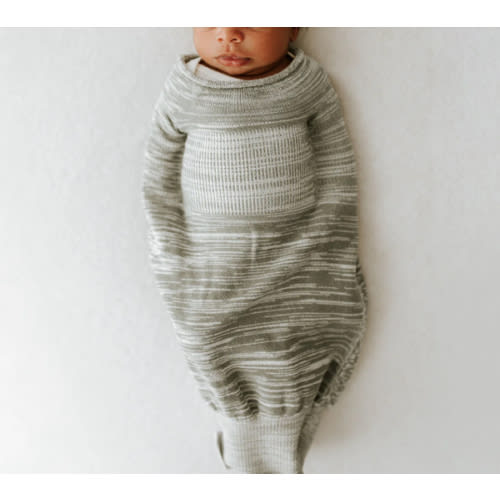 Grey Swaddle Sleep Sack - Small ( 6-12 pounds)