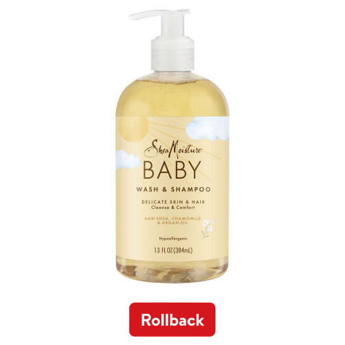 SheaMoisture Baby Wash & Shampoo with Raw Shea, Chamomile and Argan Oil, 13 oz