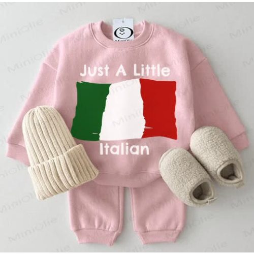 JUST A LITTLE ITALIAN Baby 2-piece Blue Set