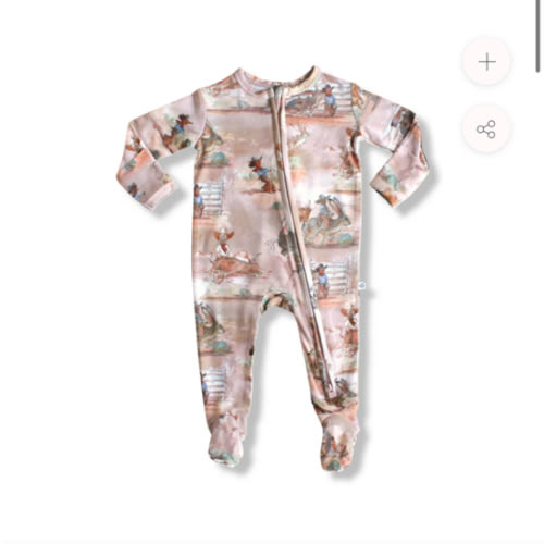 Samuel CB Footie Pajamas