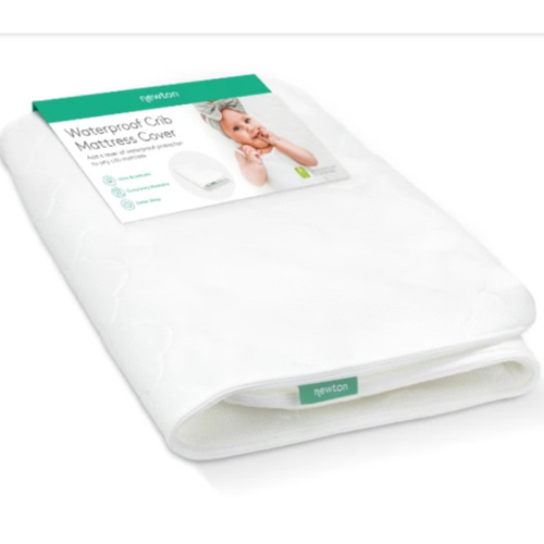 Extra Waterproof Crib Mattress Cover - Standard / Cloud White