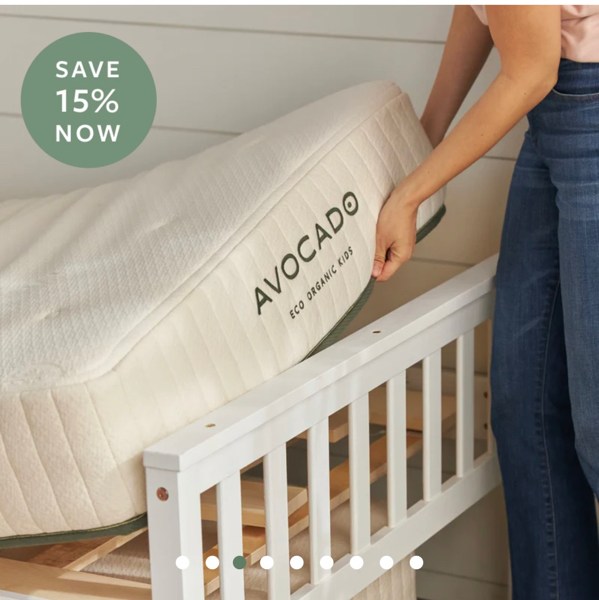 Affordable Organic Kids Mattress, GOTS Certified Organic | Avocado Green Mattress