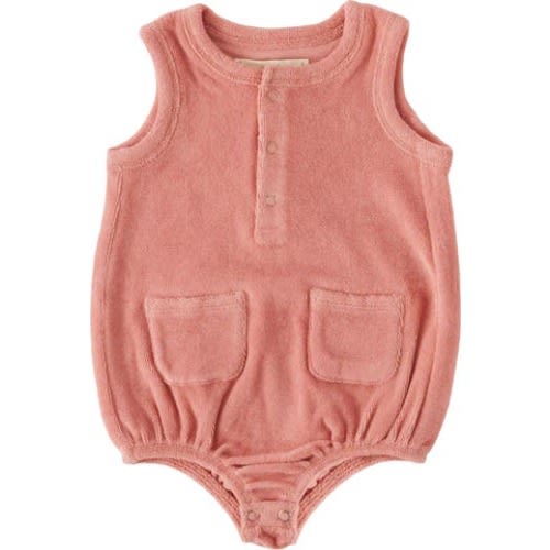 Classic Terry Bubble Romper, 6-12M