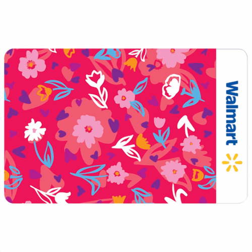 Charming Pink Blossoms Walmart Gift Card